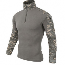 Tee-shirt chemise manche longue militaire couleur CUP 6 tailles disponibles !