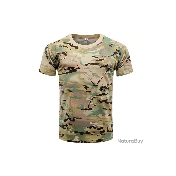Tee-shirt chemise manche courte militaire disponibles couleur MC 5 tailles disponibles !