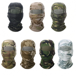 Cagoule camouflage, tactique 24 couleurs disponibles !
