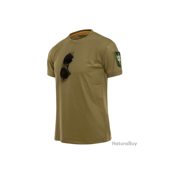 Tee-Shirt militaire manche courte, couleur Khaki, 6 tailles disponibles !