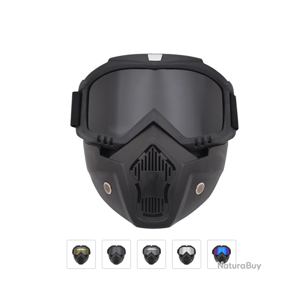 Masque Anti-bue Airsoft, paintball 5 couleurs disponibles !