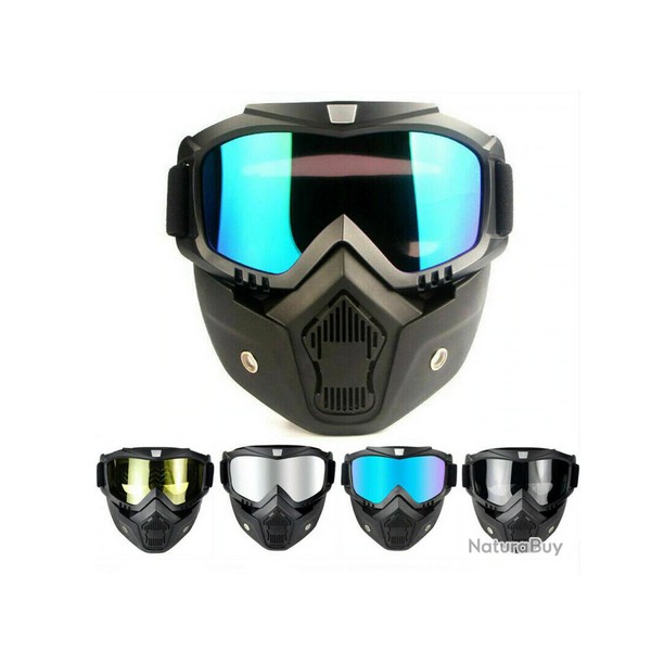 Masque lunette Anti-bue Airsoft, paintball 5 couleurs disponibles !