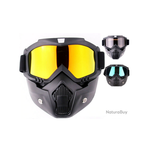 Masque lunette Anti-bue Airsoft, paintball 3 couleurs disponibles !