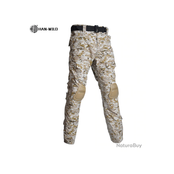 Pantalon militaire tactique couleur desert digital 7 tailles disponibles !