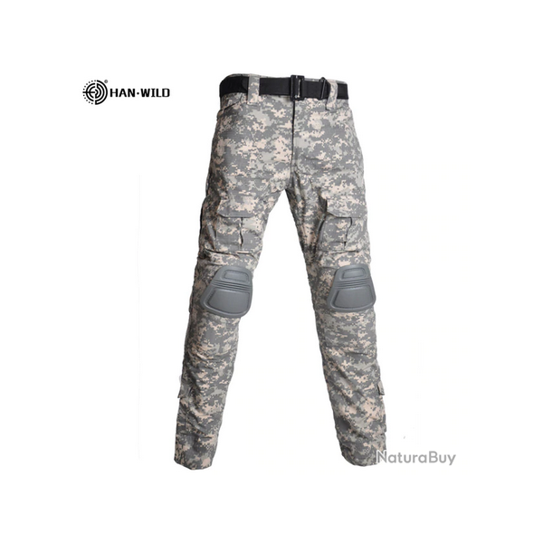 Pantalon militaire tactique couleur acu 7 tailles disponibles !