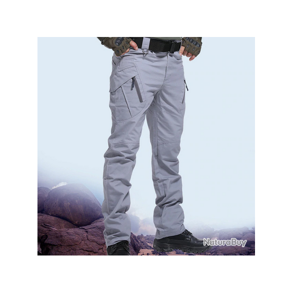 Pantalon militaire tactique couleur gris 1 8 tailles disponibles !