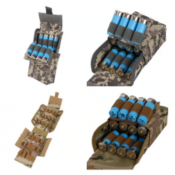 Etui à munition, pochette de rangement cartouche calibre 12 25 cartouches 5 couleurs disponibles !