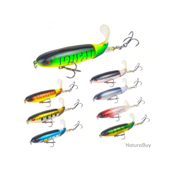 Whopper plopper Spinner 1 pice 10cm 13.2g carnassiers, mer, surfcasting 8 couleurs disponibles !