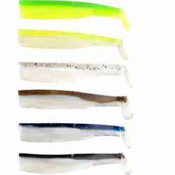 5 Leurres souples 7 cm carnassiers, mer, surfcasting 8 couleurs disponibles !