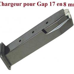 Chargeur seul pour Pistolet Gap 17  en 8 mm