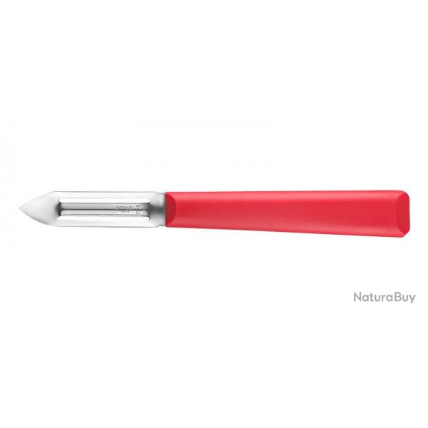 OPINEL - OP002358 - EPLUCHEUR N315 ROUGE - LAME 60MM