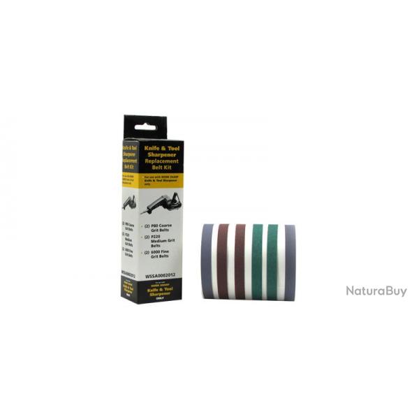 WORKSHARP - WS2012 - KIT DE BANDES ABRASIVES POUR WS1 (6)