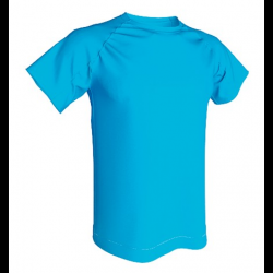 T-shirt Technique 100% polyester ACQUA ROYAL bleu 01