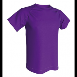 T-shirt Technique 100% polyester ACQUA ROYAL violet