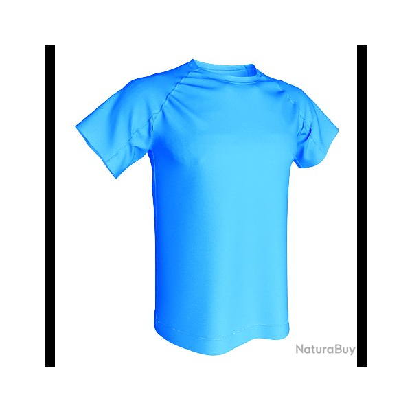 T-shirt Technique 100% polyester ACQUA ROYAL Bleu 1