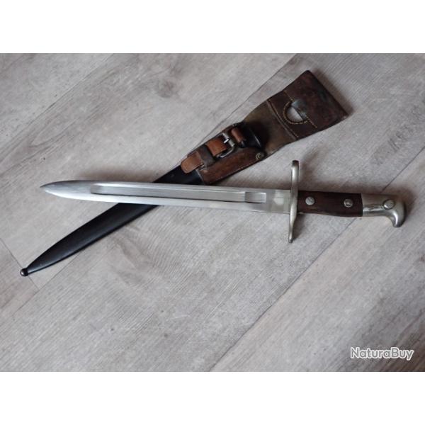 411834 Baionnette Suisse Mdle 1889/00 pour fusil 1889 ou 96/11