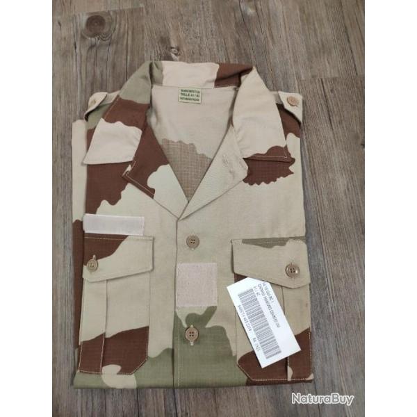 Chemise manche courtes camouflage Daguet, taille 41/42