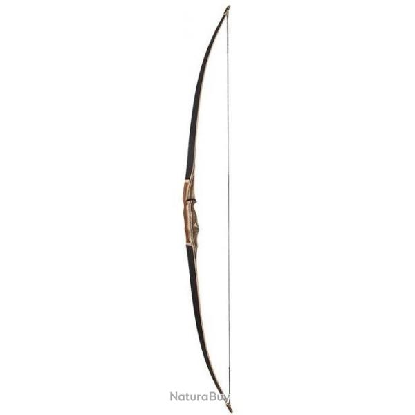 BUCK TRAIL - Arc Longbow BLACK HAWK 68" DROITIER (RH) 25 #