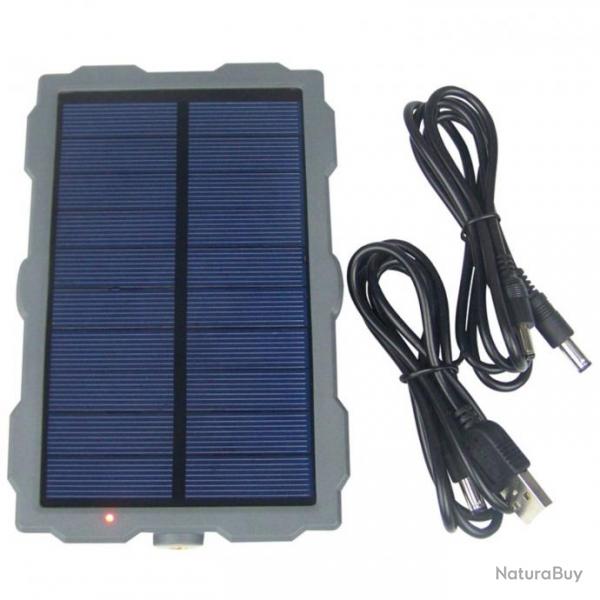 Alimentation solaire   batterie Li-Ion 1500 mAh pour pige photo