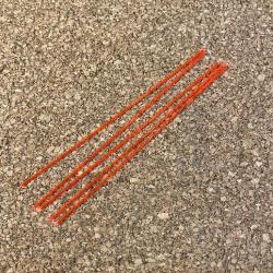 TRUGLO tube de 5 fibres optiques de 1.5mm orange FIN DE SERIE