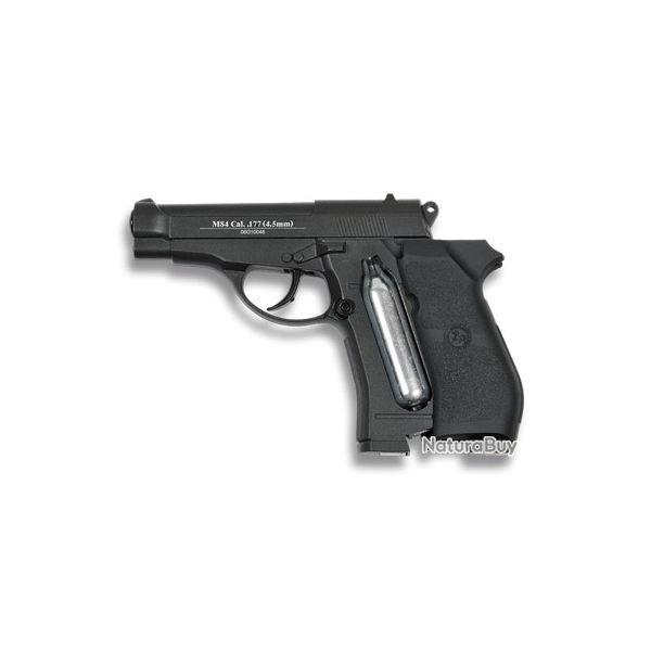 Pistolet Co2 Calibre 4.5 mm Noire  3504107