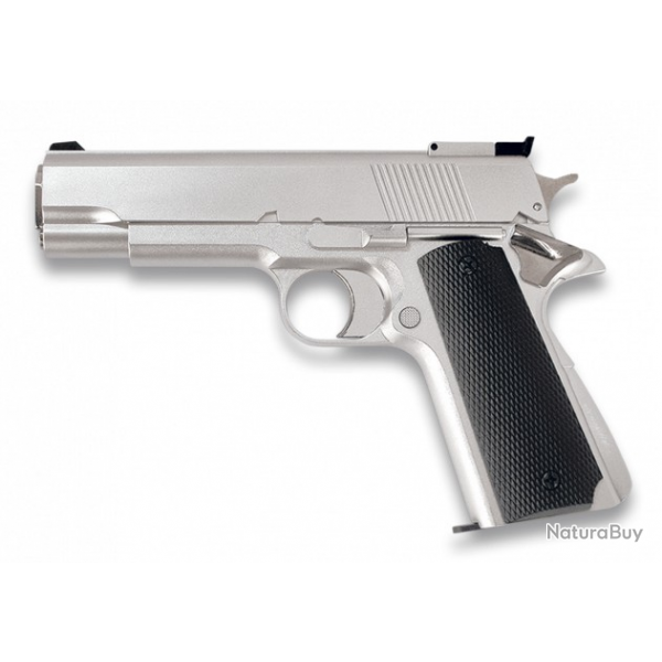 Pistolet gaz 6 mm BB Bullet blanche HFC    3510207