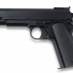 Pistolet gaz 6 mm BB Bullet noir HFC    3510307