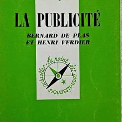 La publicité - Bernard de Plas & Henri Verdier