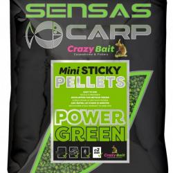 MINI STICKY PELLETS POWER GREEN 700GR NPC