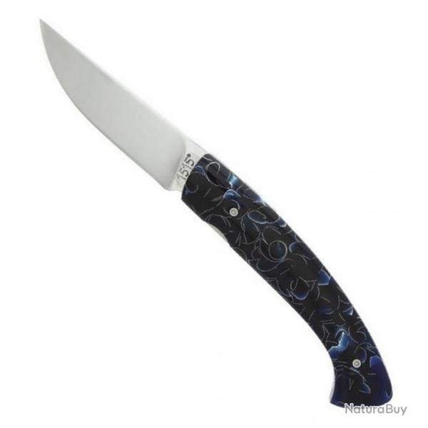 Couteau 1515 "Sparke thermo", Couleur noir et bleu [1515 - Manu Laplace]