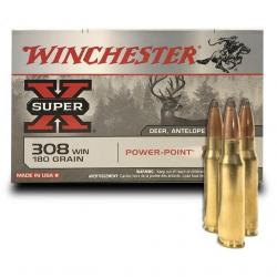 Winchester Power Point 308 Win : 180 Grs