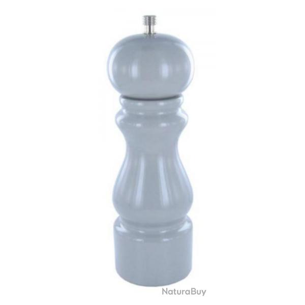 Moulin htre laqu 20 cm, Couleur gris, Type moulin poivre [Marlux]