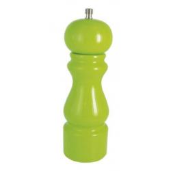 Moulin hêtre laqué 20 cm, Couleur vert, Type moulin sel [Marlux]