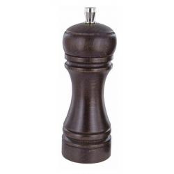 Moulin hêtre, Couleur bois teinté, Hauteur 14 cm, Type moulin sel [Marlux]