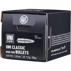 .308 (7,62mm), 181 grs. UNI Classic (Calibre: .308 (7,62 mm))