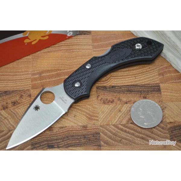 Couteau Spyderco Dragonfly 2 Lame Acier VG-10 Manche FRN Made In Japan SC28PBK2