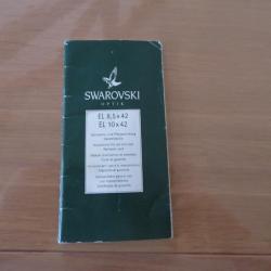 notice SWAROVSKI EL8,5 x 42 et EL 10 X 42