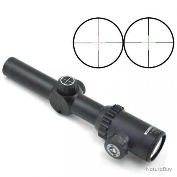Visionking VISIONKING 1-8X24L Zoom fusil porte Mil-Dot rticule tactique tir LIVRAISON GRATUITE