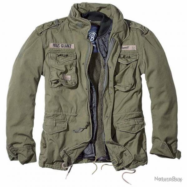 Blouson Brandit M-65 GIANT Vert olive M