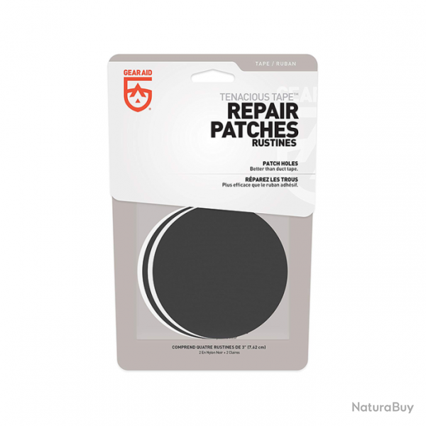 Kit de rparation Tenacious Patches Gear Aid