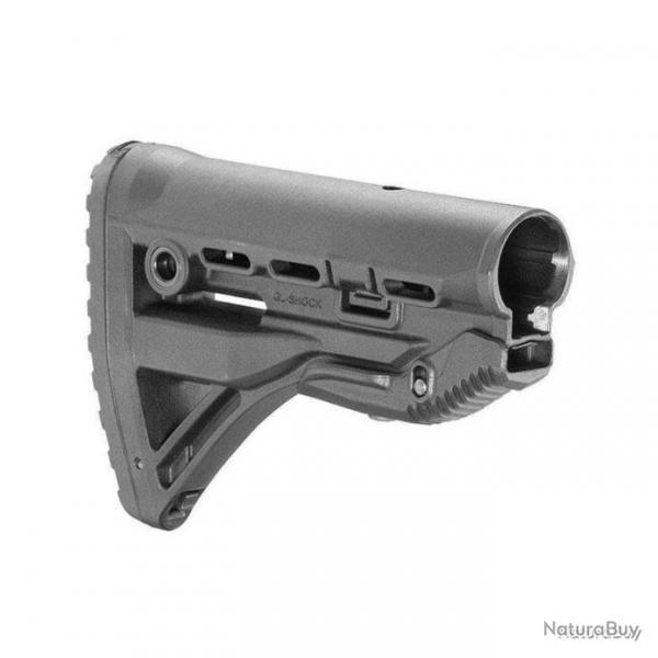 Crosse anti-recul FAB Defense GL-SHOCK pour AR15 et M4 / HK416 Noir