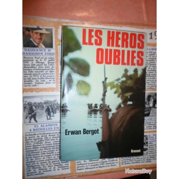 LES HEROS OUBLIES ERWAN BERGOT