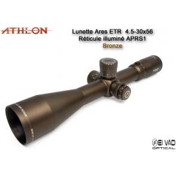 Lunette ATHLON ARES ETR  UHD 4,5-30x56 Couleur Bronze - Réticule APRS1