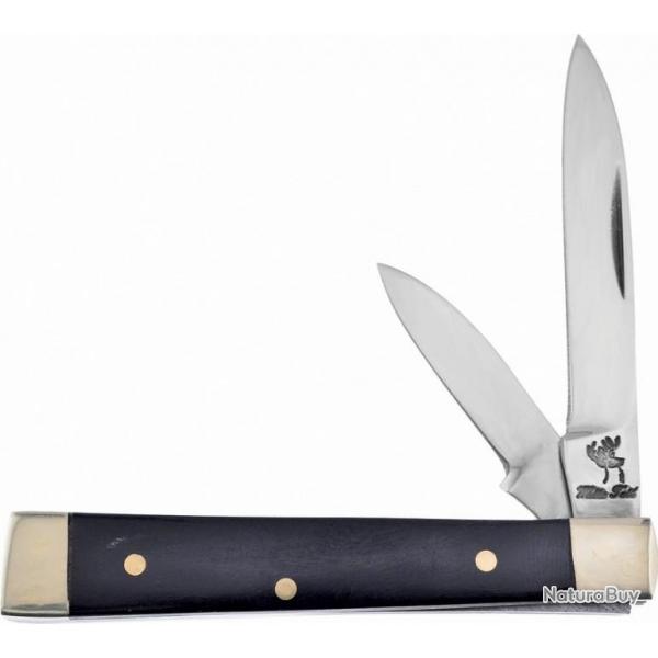 Couteau Pliant Couverts Whitetail Manche en Corne de Buffle Lame en acier inoxydable FWT974CBH071