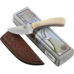 17.99     24.50  Couteau Frost Cutlery Chipaway Skinner Lame Acier Inox Manche Os Etui Cuir FCW1007