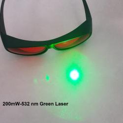 Lunette sécurité LED Laser HPS MH 180-532nm OD6+ 48% transparence, infra-rouge OD3