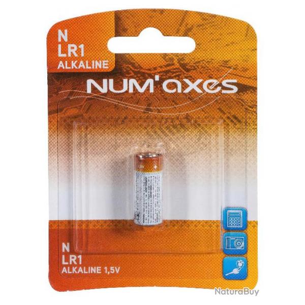 NUM'AXES - Blister 1 pile LR01 alcaline 1,5 V