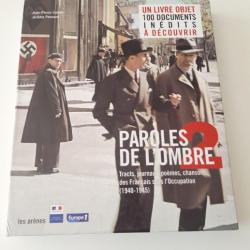 LIVRE  "PAROLE DE L OMBRE"