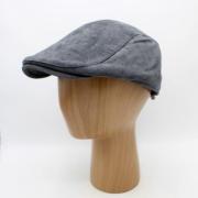 Casquette Octogonale Vintage Style Gatsby Homme - Gris, Tricotée, Taille Unique, Neuve Avec étiquettes