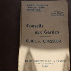 livre de 1925 Conseils aux Gardes